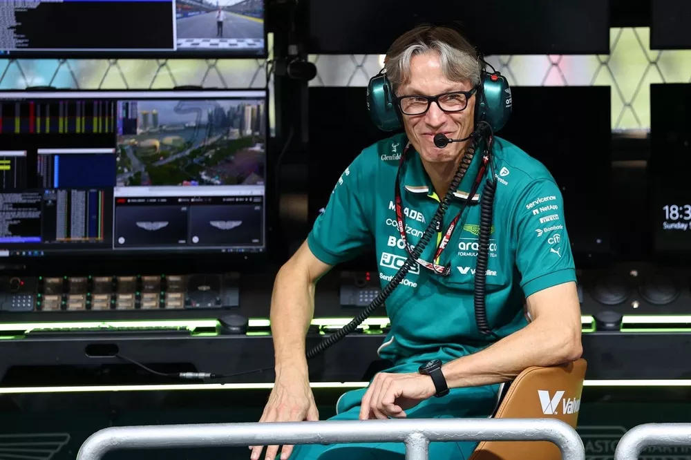 Mike Krack, chief trackside officer van Aston Martin 