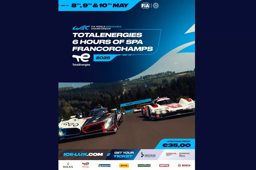 Poster WEC 6h Spa