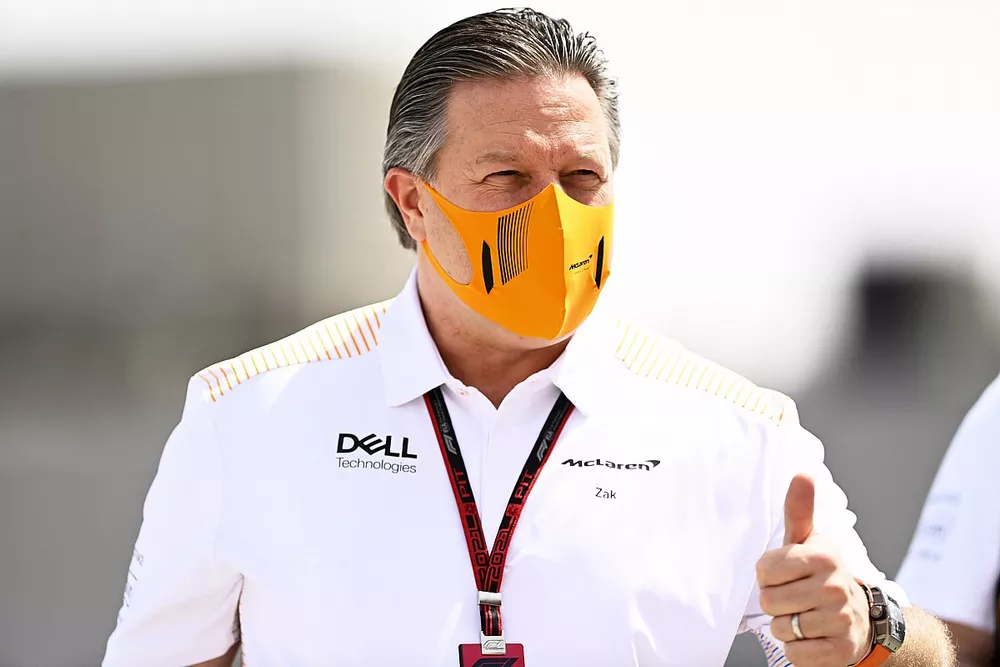 Zak Brown, PDG McLaren Racing 