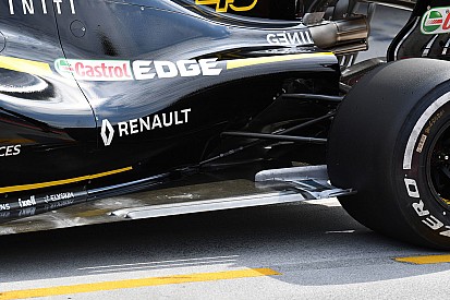 Un nouveau fond plat sur la Renault à Spa