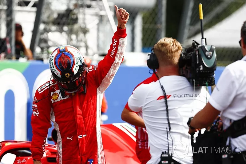 El hombre de la pole: Kimi Raikkonen, Ferrari