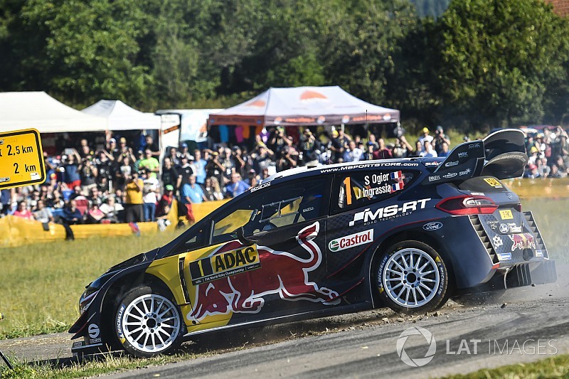 Un pinchazo retrasa a Ogier en Alemania