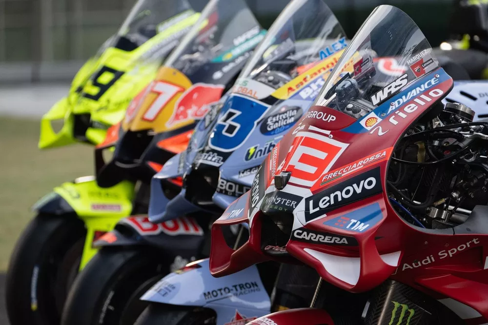 Les motos &agrave; la pr&eacute;sentation de la saison 2026