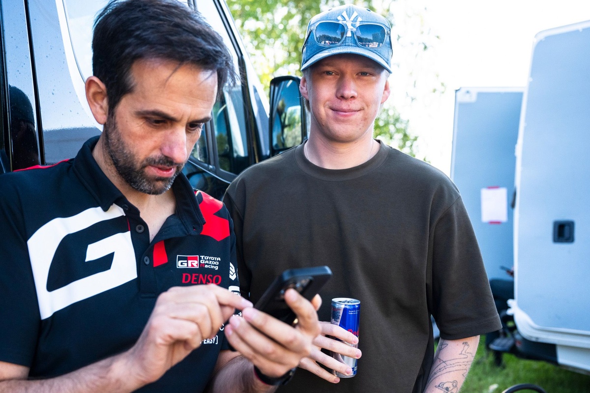 Kalle Rovanpera provides comeback update during Rally Estonia visit