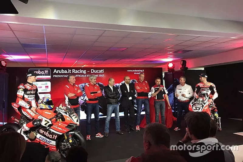 Team Ducati lancering met Marco Melandri en Chaz Davis