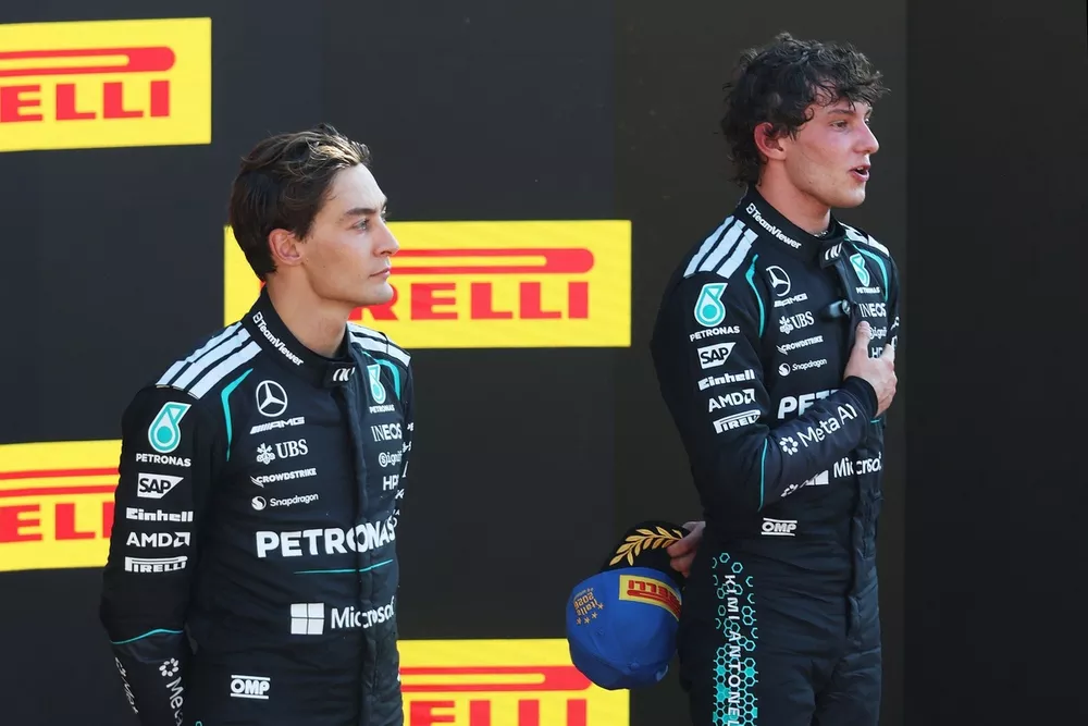 Andrea Kimi Antonelli, Mercedes, George Russell, Mercedes