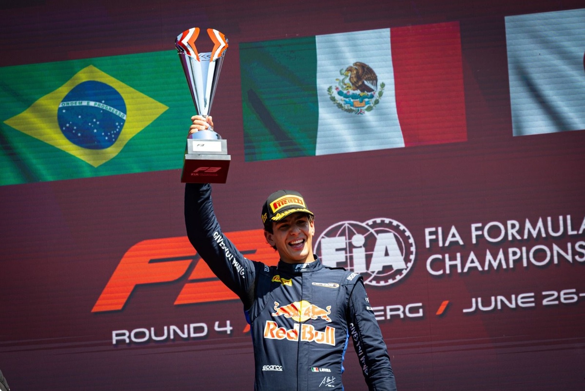 Ernesto Rivera brilla en el Red Bull Ring con su primer triunfo en F3: "Se siente muy bien ganar"