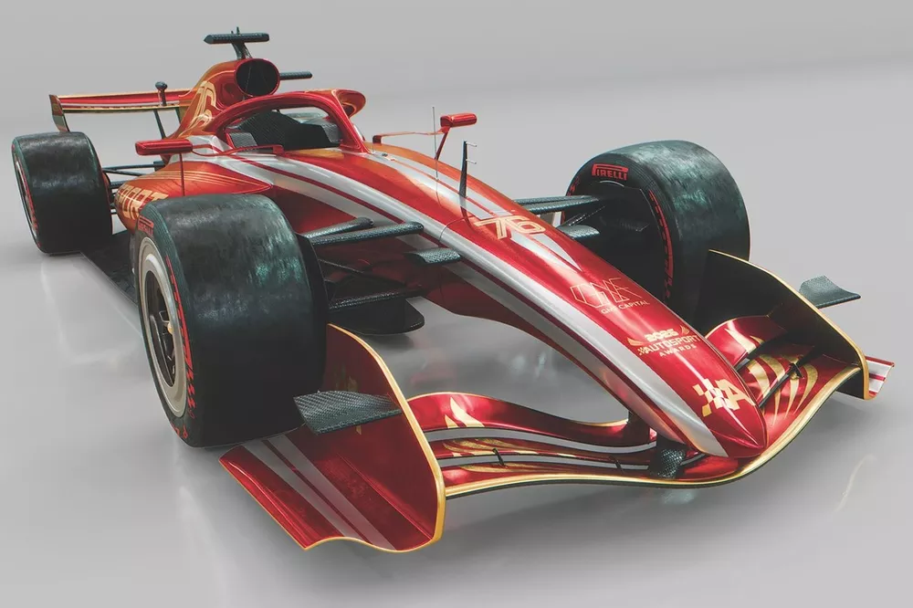 Formula 1 car 2026 rendering