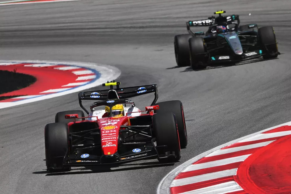 Andrea Kimi Antonelli, Mercedes, Lewis Hamilton, Ferrari