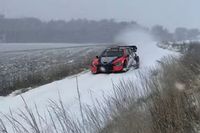 Las fuertes nevadas obligan a Hyundai a posponer un test de Neuville para Montecarlo