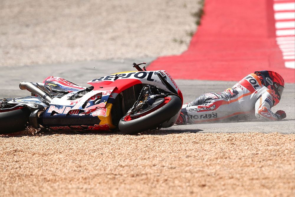 Accidente de Marc Márquez, Repsol Honda Team