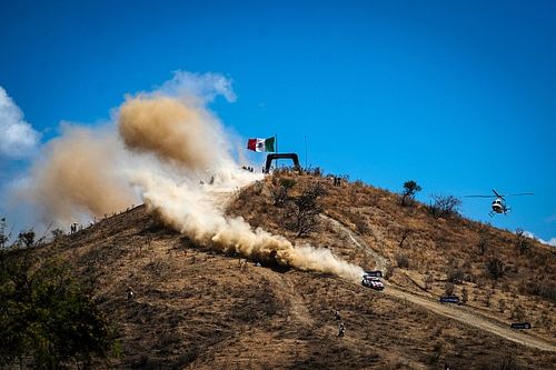 The Mexico maestro keeps cool among the WRC chaos