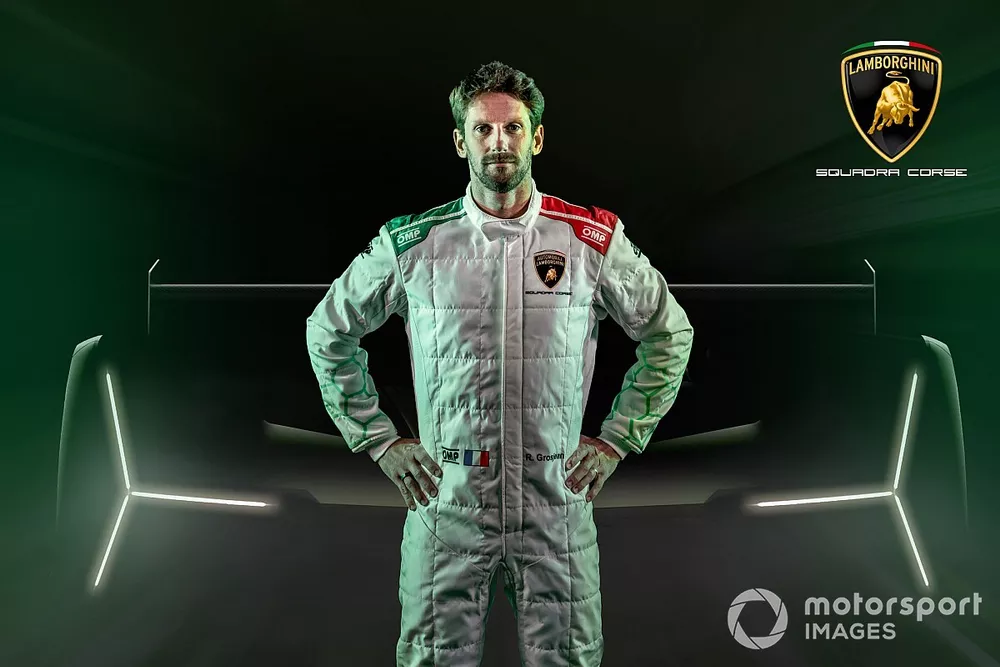 Romain Grosjean, Lamborghini Squadra Corse
