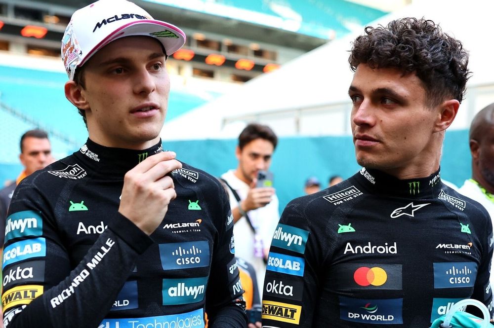 Piastri, l&iacute;der do campeonato mundial: a McLaren n&atilde;o quer repetir a "Guerra das Estrelas" de 2007