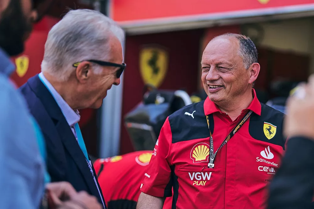 Frederic Vasseur, Team Principal e Direttore Generale, Scuderia Ferrari