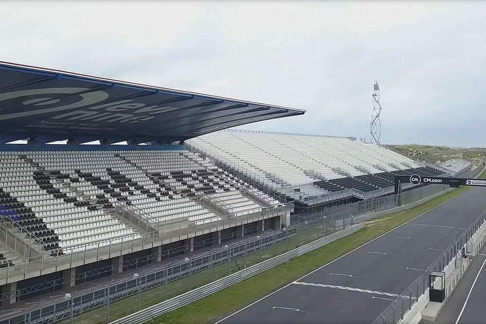 Zandvoort grandstand overview