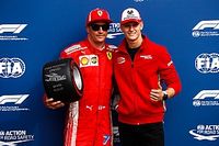 Kimi a Schumacher: reduciré la velocidad para que corramos juntos