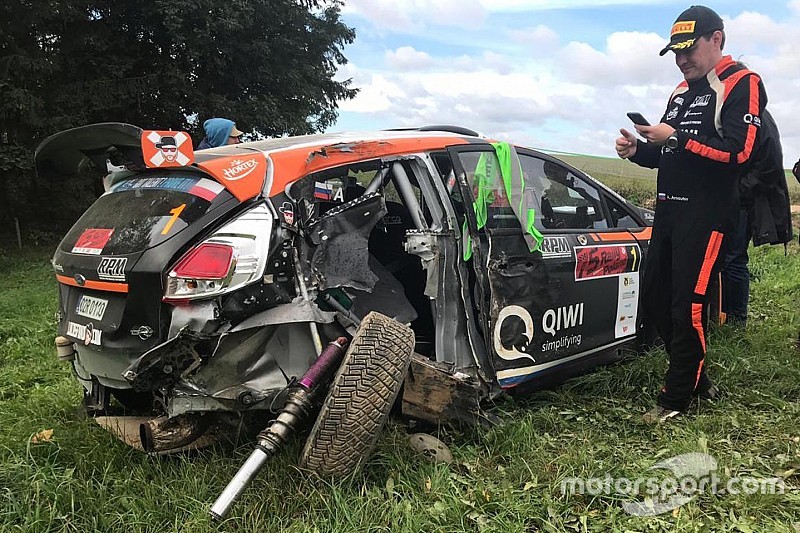 Polonia, PS2-5: Lukyanuk sbatte, Gryazin guida nel dominio ERC Junior