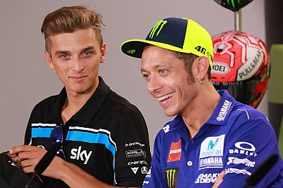 Marini won't risk early MotoGP move to race with Rossi