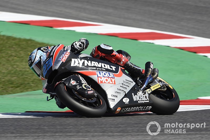 Aragon, Libere 1: Schrotter precede Bagnaia e Lowes. Oliveira solo ottavo