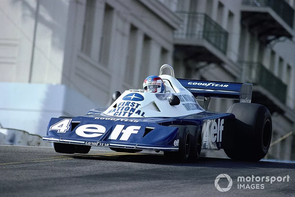 Miniature Minichamps Tyrrell-Ford P34 - GP Monaco 1977, Patrick Depailler