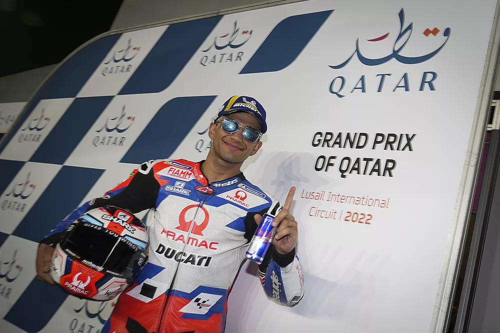 Pole sitter Jorge Martin, Pramac Racing