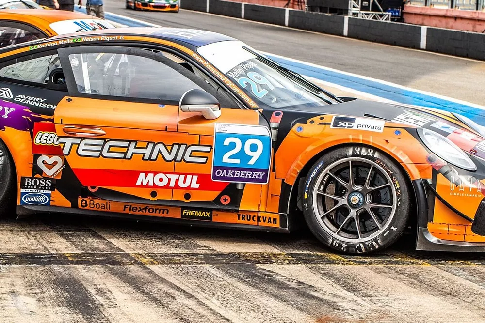 Rodrigo Mello e Nelsinho Piquet