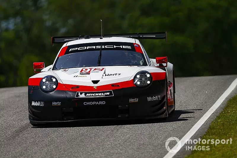 #912 Porsche GT Team Porsche 911 RSR, GTLM: Earl Bamber, Laurens Vanthoor