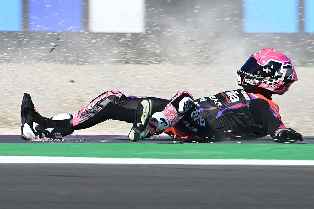Caída de Aleix Espargaró, Aprilia Racing Team 