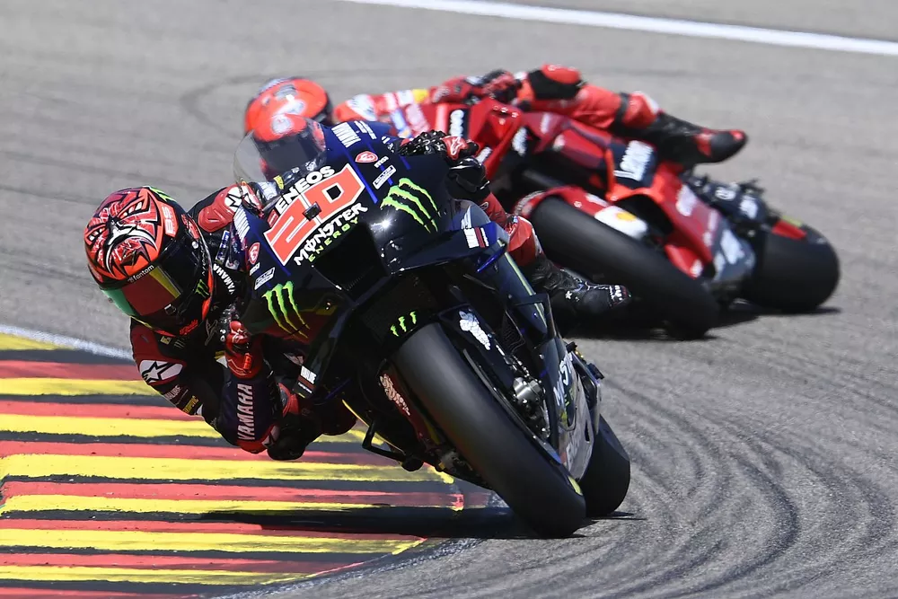 Fabio Quartararo, Yamaha Factory Racing
, Francesco Bagnaia, Ducati Team crash