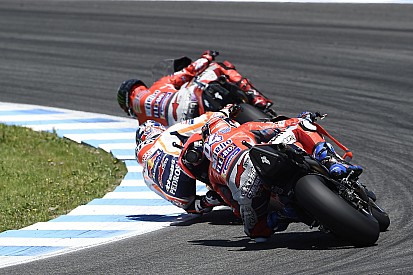 Lorenzo sebabkan peluang kemenangan Dovizioso sirna
