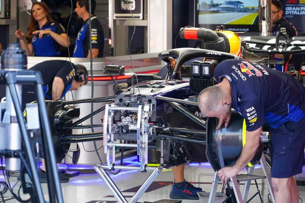Detalle técnico de Red Bull Racing