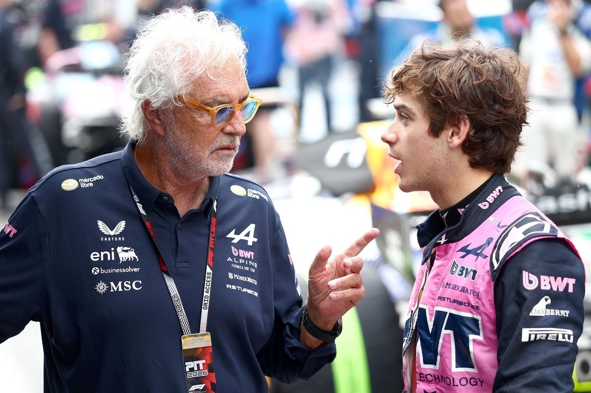 Qué dijo Flavio Briatore tras el abandono de Franco Colapinto en el GP de Estados Unidos