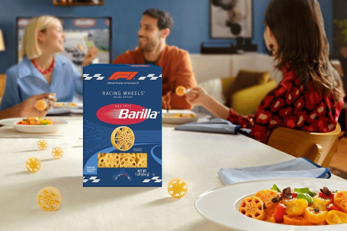 Après les chocolats, la F1 s'invite aux rayon pâtes !