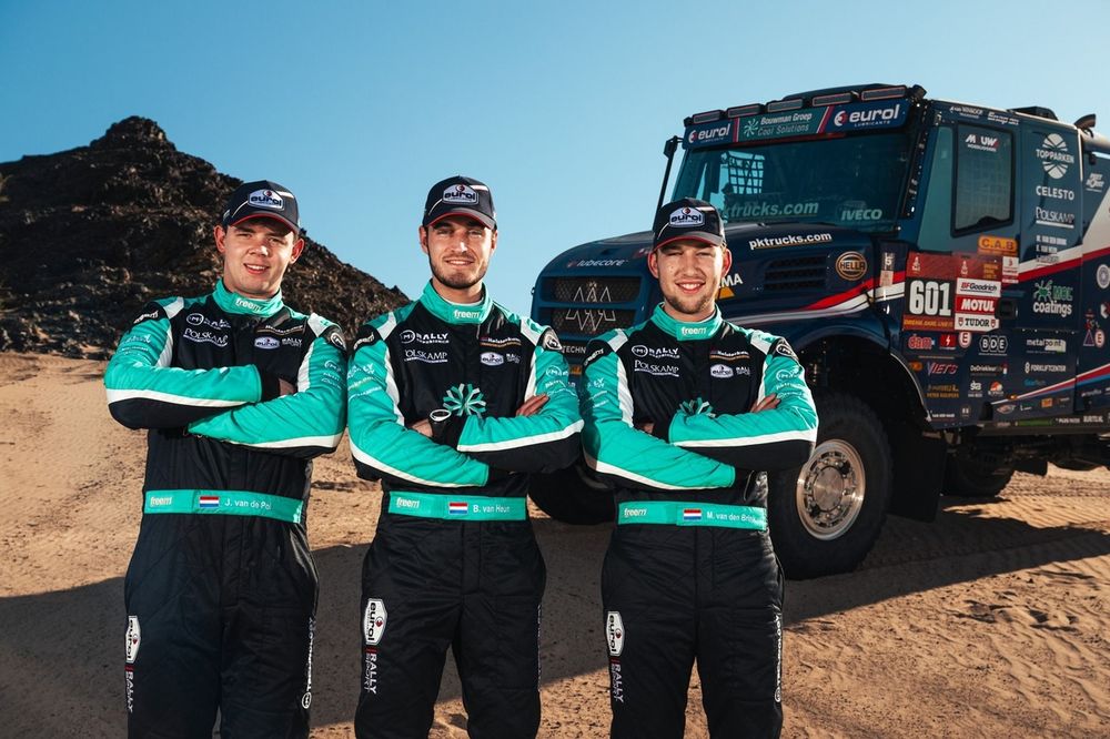 #601 Eurol Rallysport Iveco: Mitchel Van Den Brink, Bart Van Heun, Jarno Van De Pol