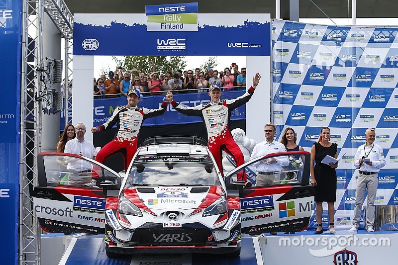 WRC Finlandia: Tanak menang, Ostberg ungguli Latvala