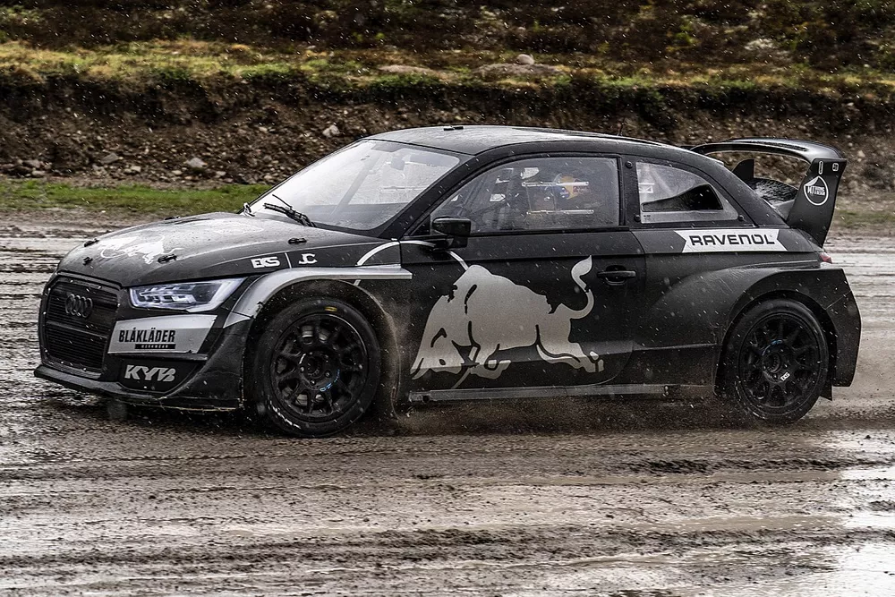 Johan Kristoffersson,  EKS JC Audi S1.