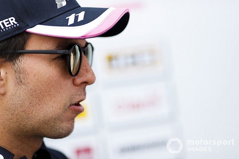 Sergio P&eacute;rez, Racing Point habla con los medios de comunicaci&oacute;n