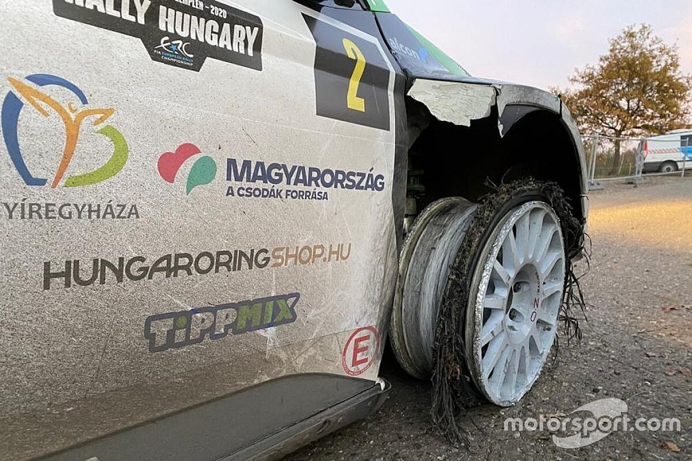 Oliver Solberg, Aaron Johnston, Skoda Fabia R5 evo