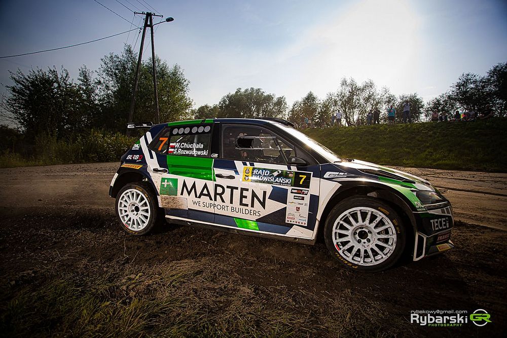 Wojtek Chuchała, Sebastian Rozwadowski, Skoda Fabia Rally2 evo