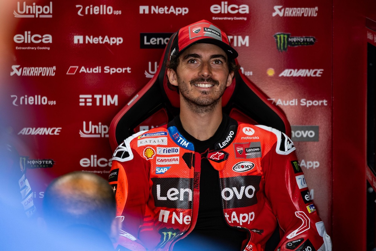Bagnaia retrouve le sourire, pas encore les résultats