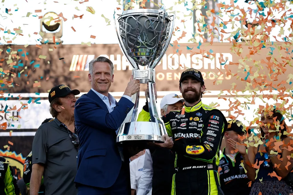 Ryan Blaney, Team Penske, 2023 NASCAR Cup Series champion