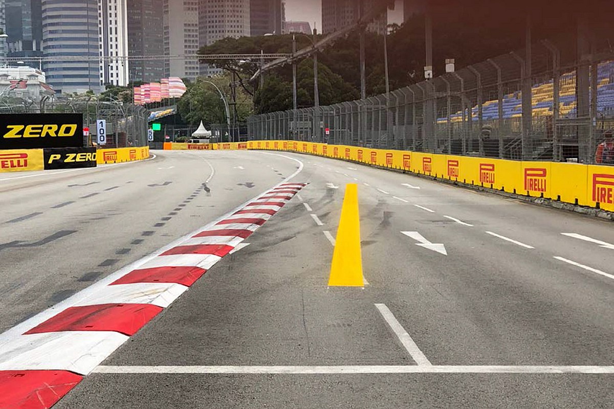 FIA pasang marka tambahan di trek Singapura