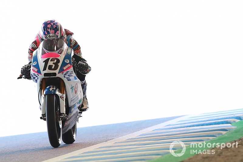 2年ぶりのMoto3参戦。岡崎静夏「自分らしい落ち着いた走りを」