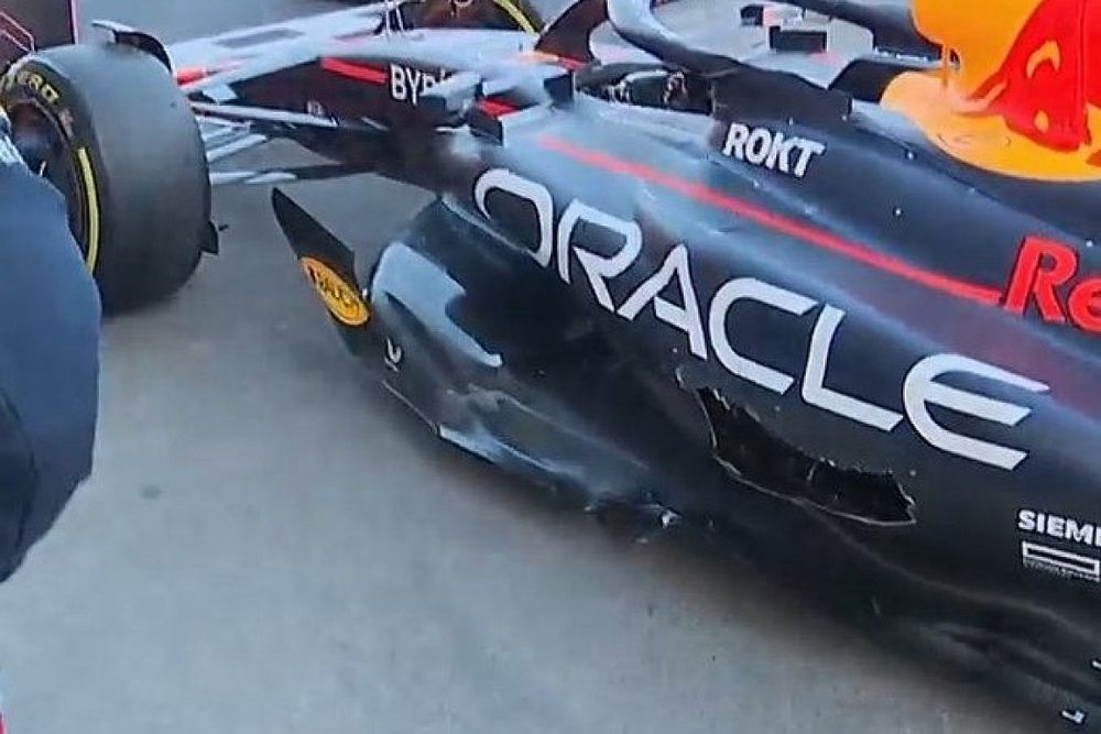 Red Bull RB19, Max Verstappen, sidepods