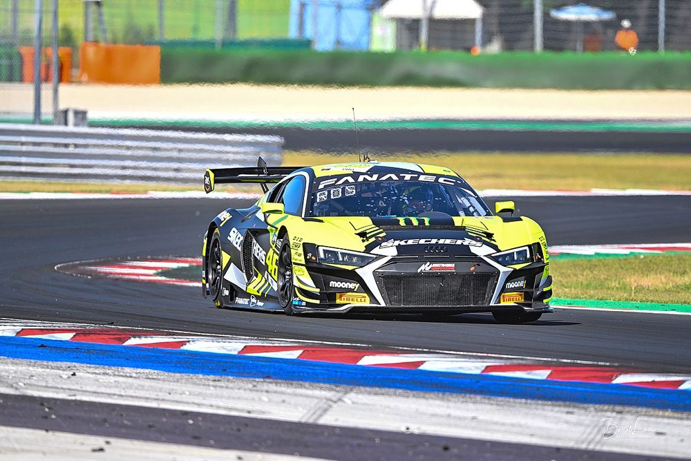 #46 Team WRT, Audi R8 LMS evo II GT3: Valentino Rossi, Fr&eacute;d&eacute;ric Vervisch 
