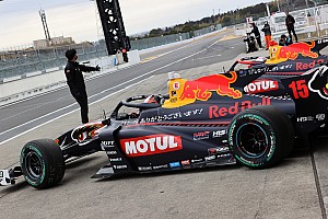 MUGEN Super Formula 2023 ローソンサイン入り 無限、スーパーフォーミュラマシン「Red Bull MOTUL MUGEN SF23