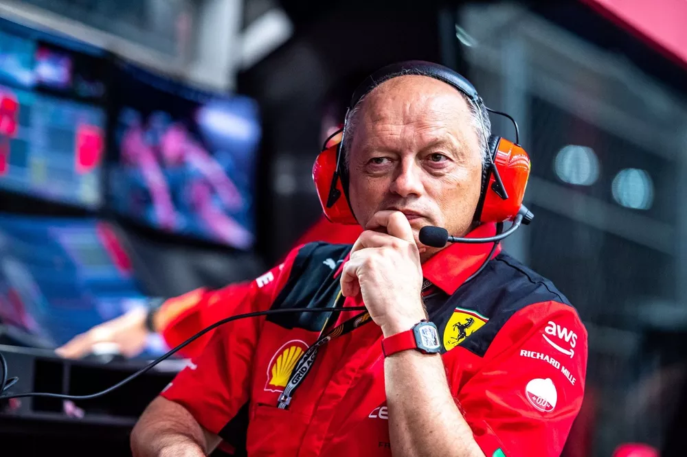 Frederic Vasseur, Director del equipo y Director General de la Scuderia Ferrari
