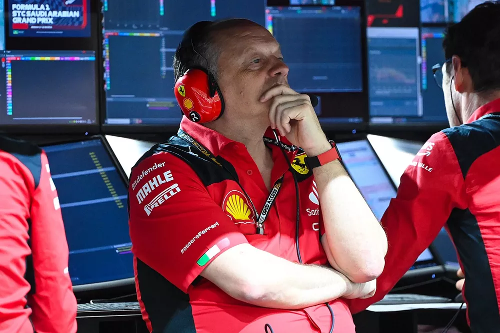 Frederic Vasseur, Team Principal e General Manager, Scuderia Ferrari