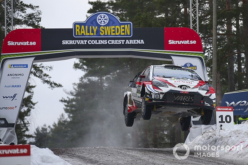 Galería: los vuelos más espectaculares del Rally de Suecia en Colin’s Crest